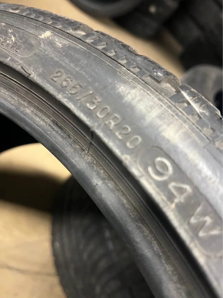265/30/20 Michelin Pilot Alpin PA4 Winter Tires (Pair) - photo 4