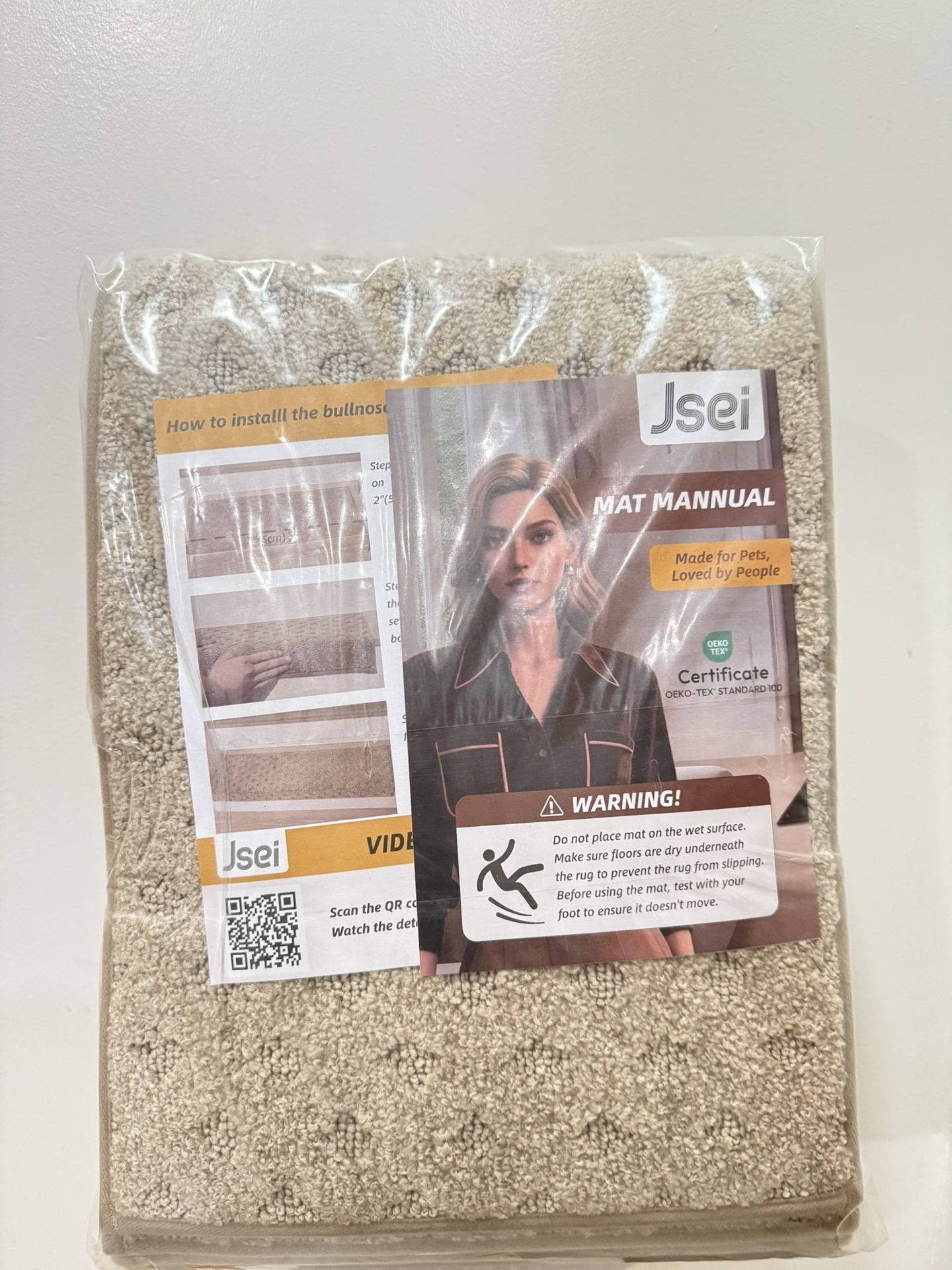 New - Bullnose Carpet Stair Treads (14 Pcs) - photo 4
