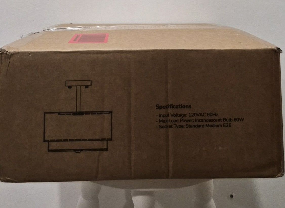 New - Semi Flush Mount Ceiling Light - photo 4