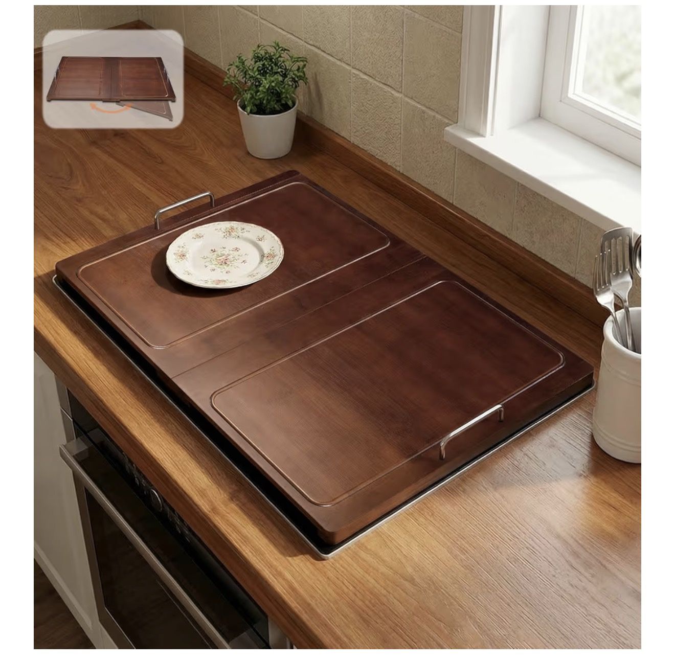 New - Noodle Board Stove Cover