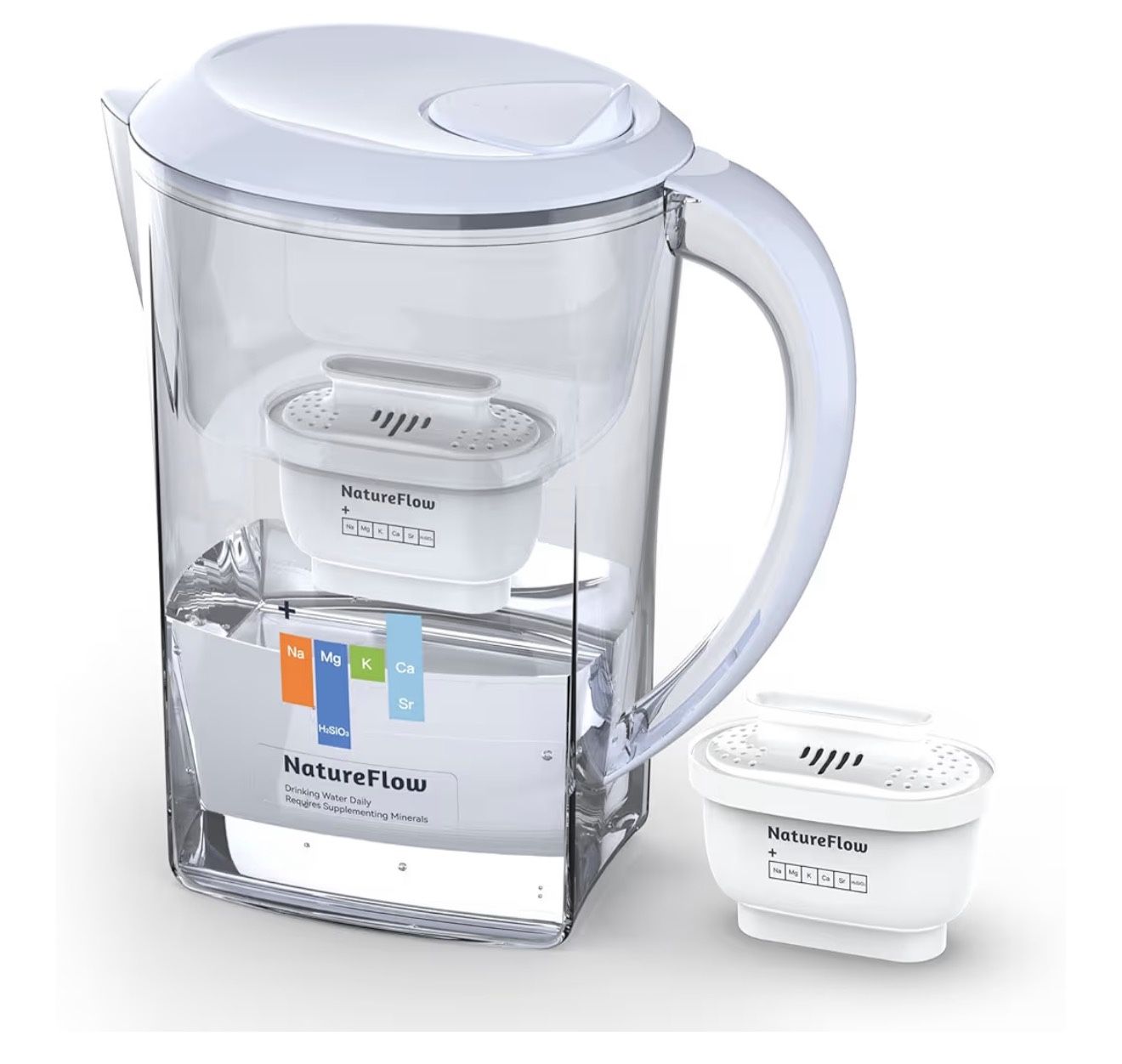New Water Filter Pitcher 3.5L
