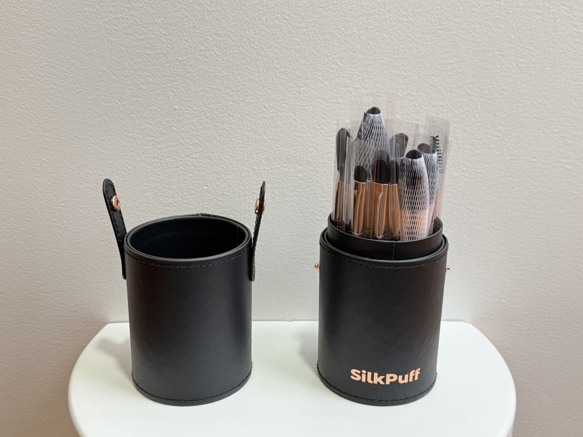 New - Silkpuff Makeup Brushes Set 15 Pcs Professional - photo 4