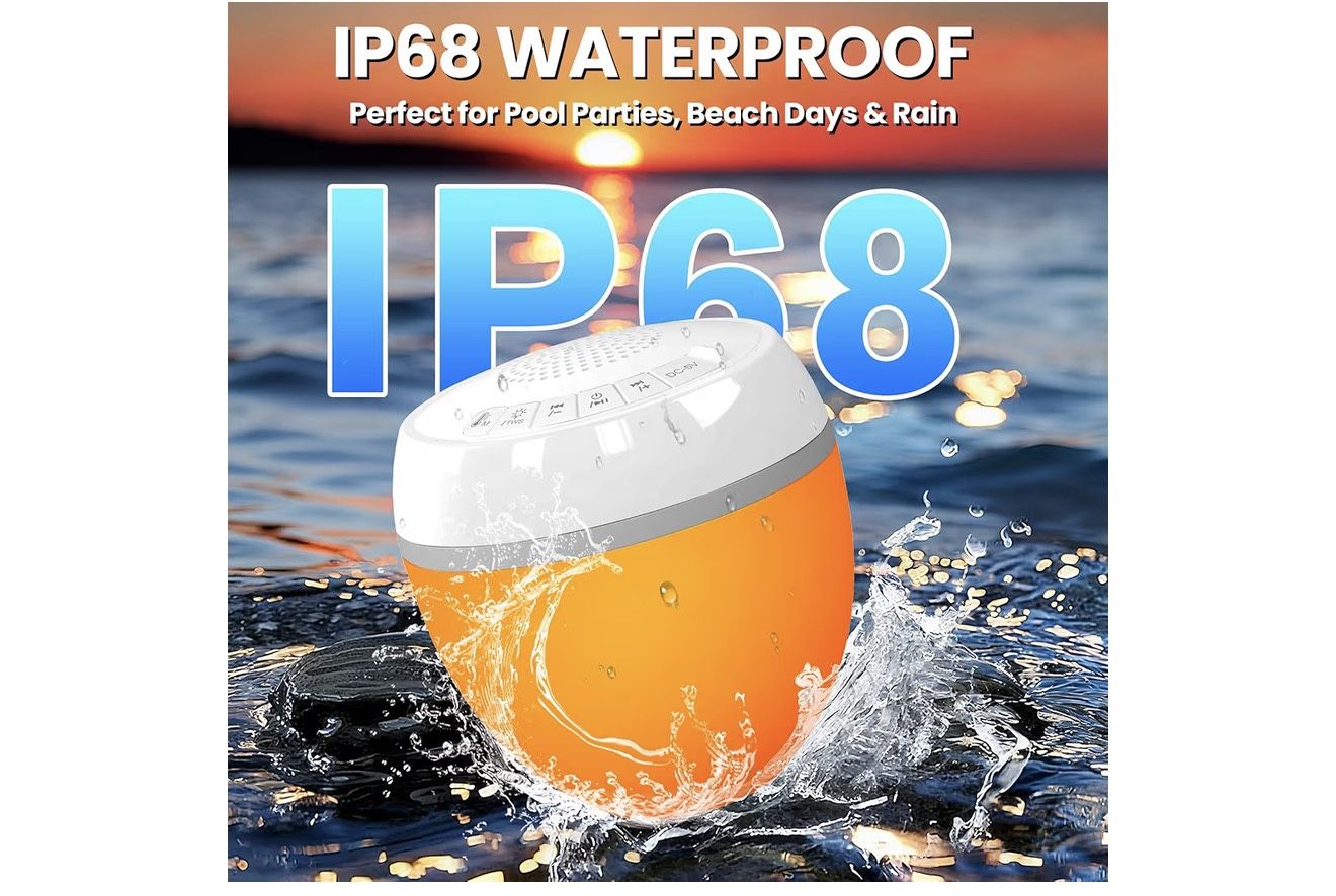 3 in 1 Bluetooth Pool Speaker with Thermometer - photo 2