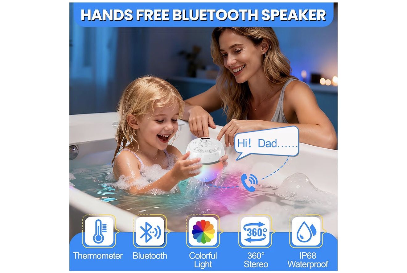 3 in 1 Bluetooth Pool Speaker with Thermometer - photo 4