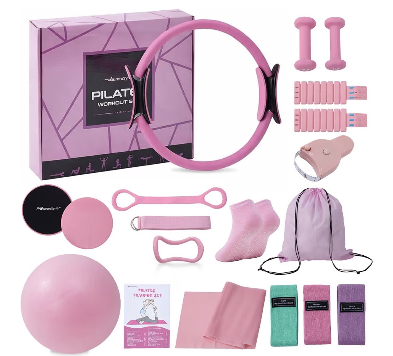 New - Home Pilates Kit Pilates Equipment Set