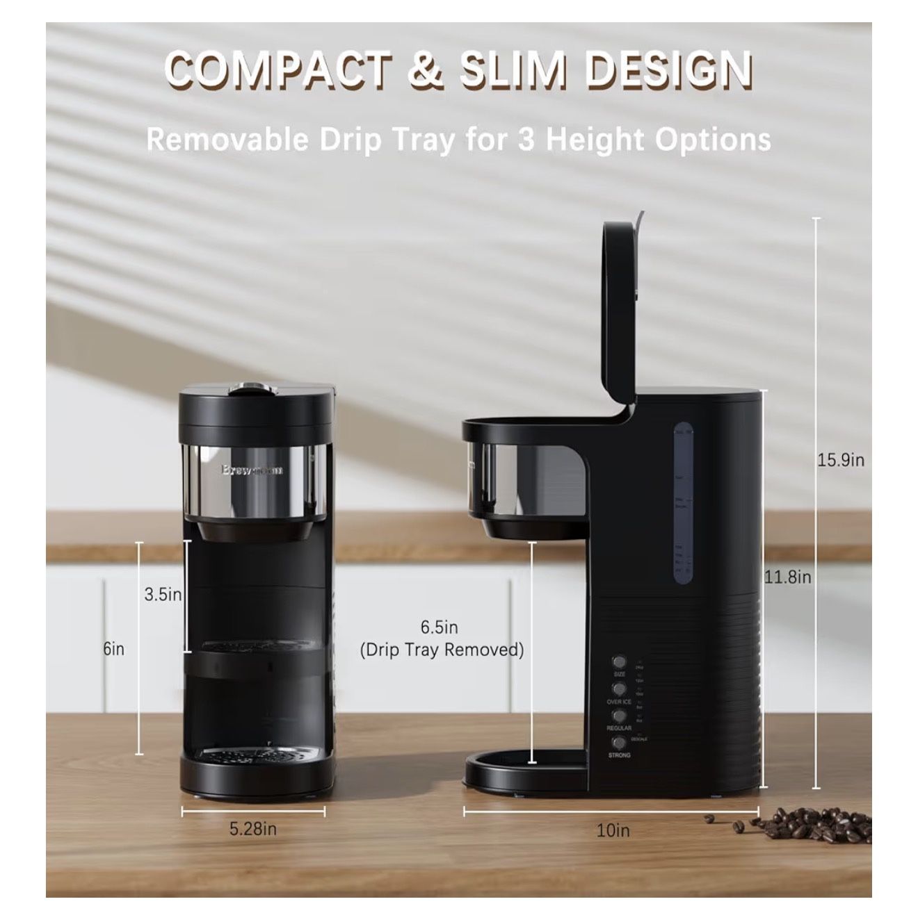 Single Serve Hot & Iced Coffee Maker - photo 3