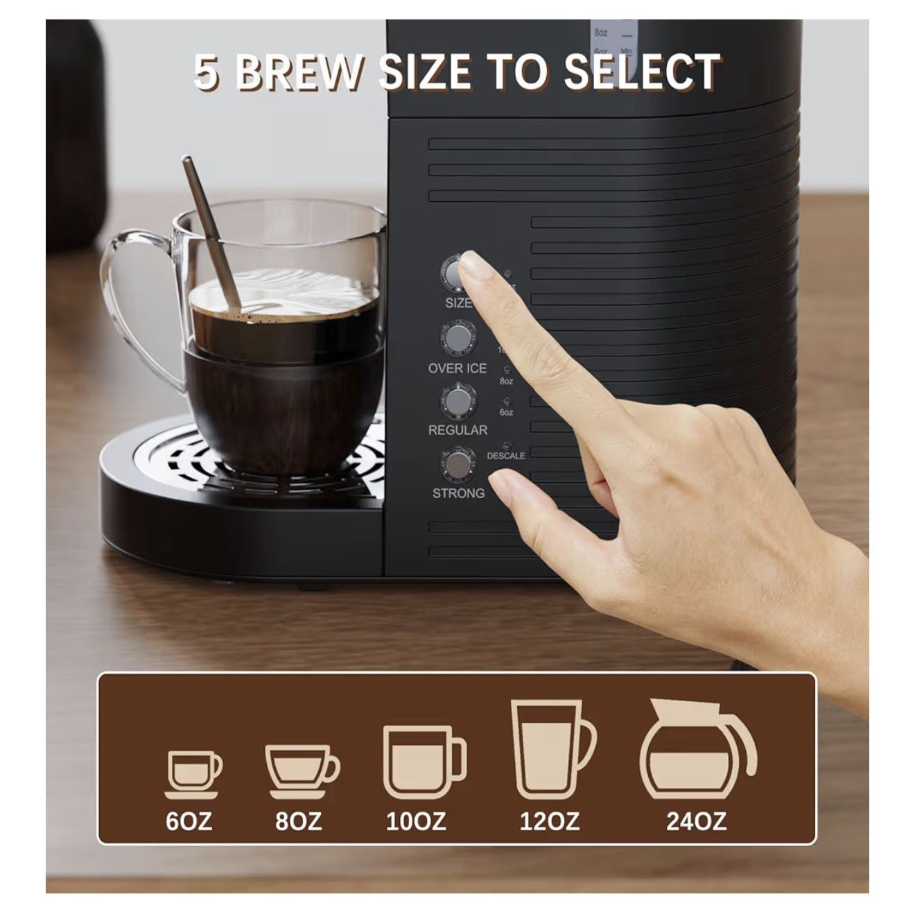 Single Serve Hot & Iced Coffee Maker - photo 5