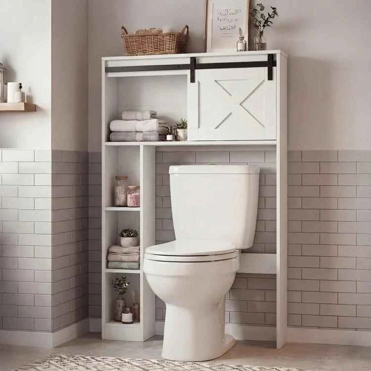 Over the toilet storage cabinet - photo 4