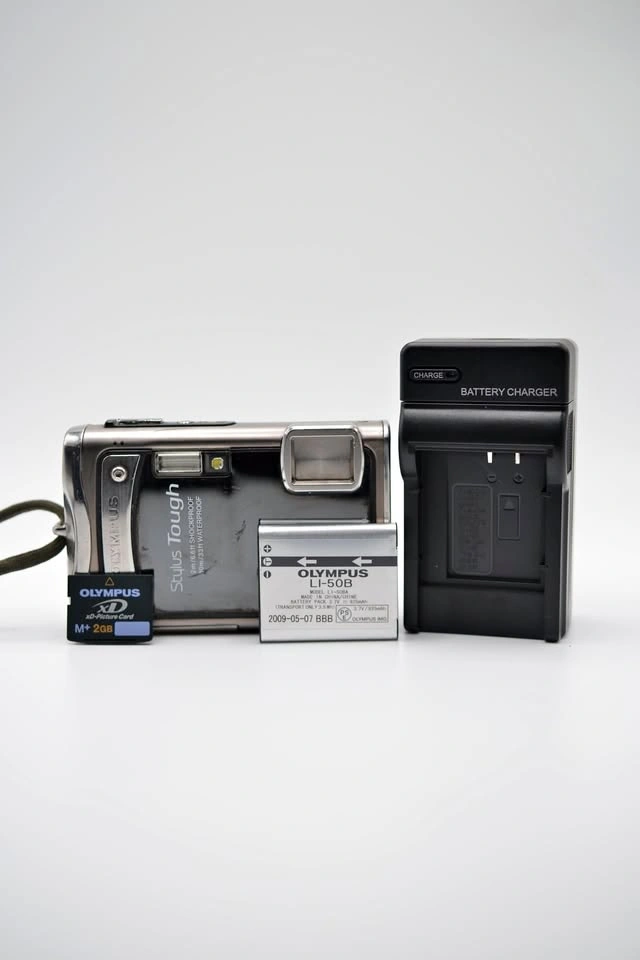 Rugged Olympus Stylus Tough 8000 Digital Camera - Waterproof