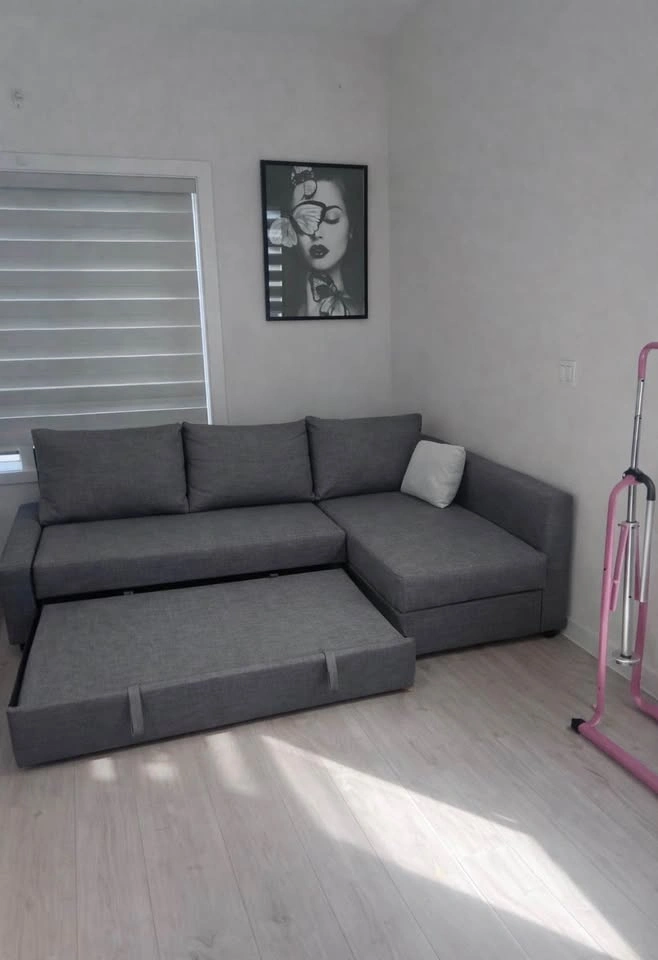 IKEA FRIHETEN Sectional Sofa Bed (Dark Grey) - photo 2