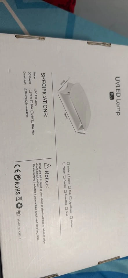 Rechargeable UV LED Nail Lamp - photo 2