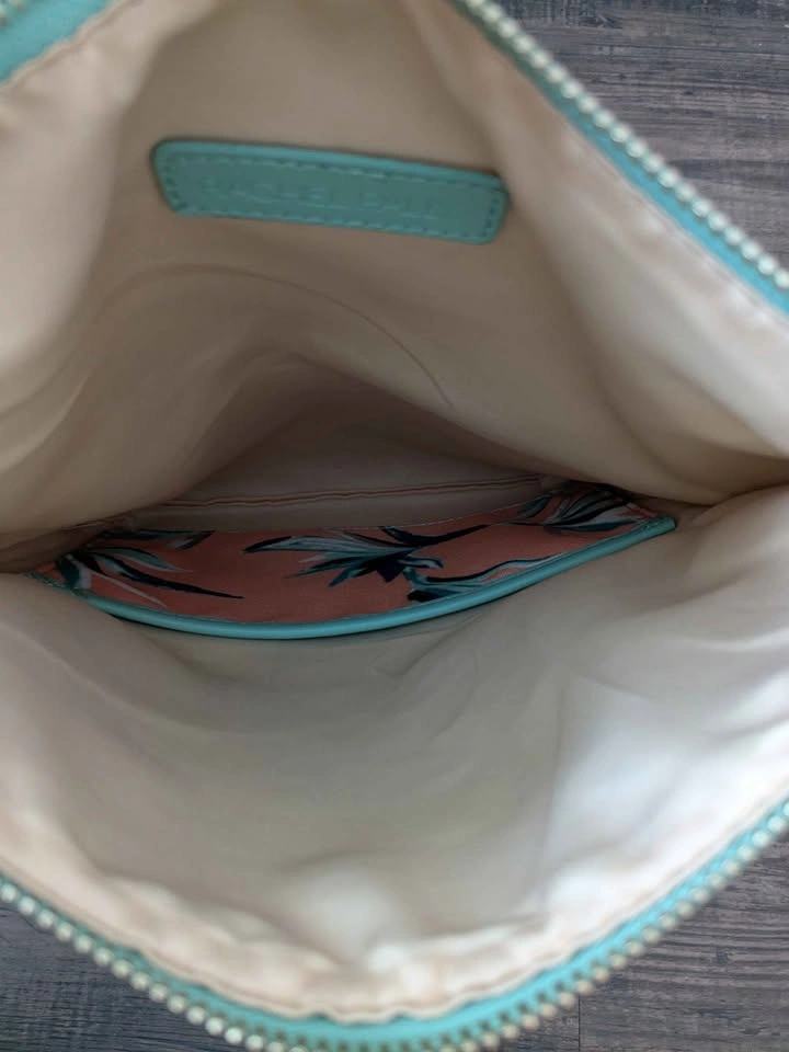REVERSIBLE Mint + Tropical Rachel Pally Clutch / Cosmetic Bag - - photo 5
