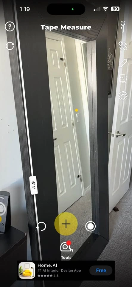 Modern Full-Length Floor Mirror for Sale - photo 3