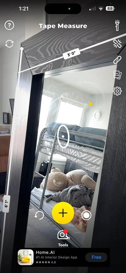 Modern Full-Length Floor Mirror for Sale - photo 4
