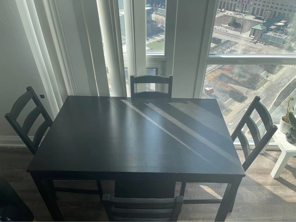 IKEA JOKKMOKK Table and 4 Chairs | pick up near square one - photo 2