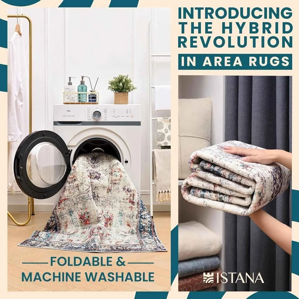 Istana Living Room Rug 8x10 * STAIN RESISTANT * MACHINE WASHABLE - photo 2