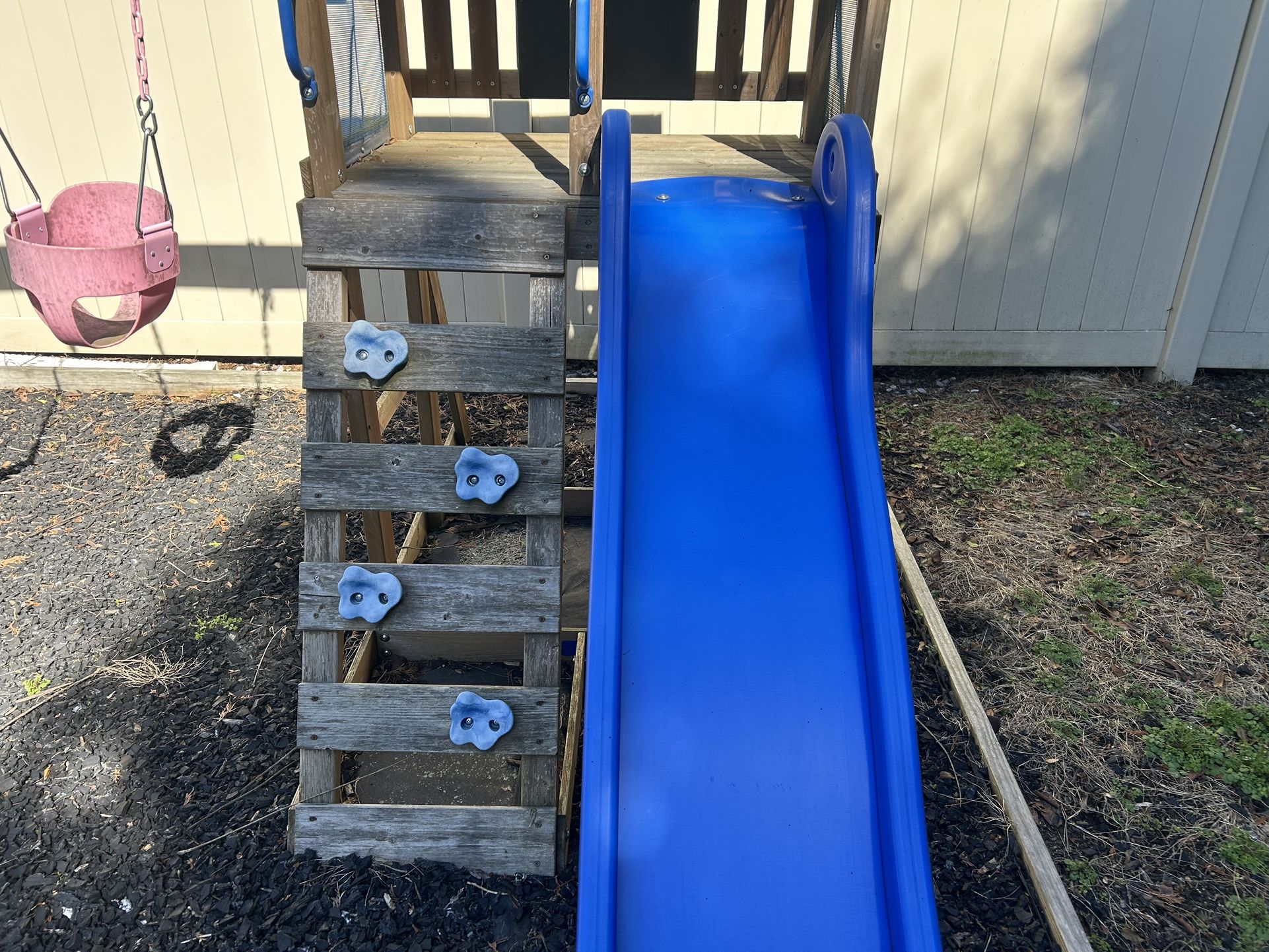 Backyard Hill All Cedar Wooden Swing Set - photo 5