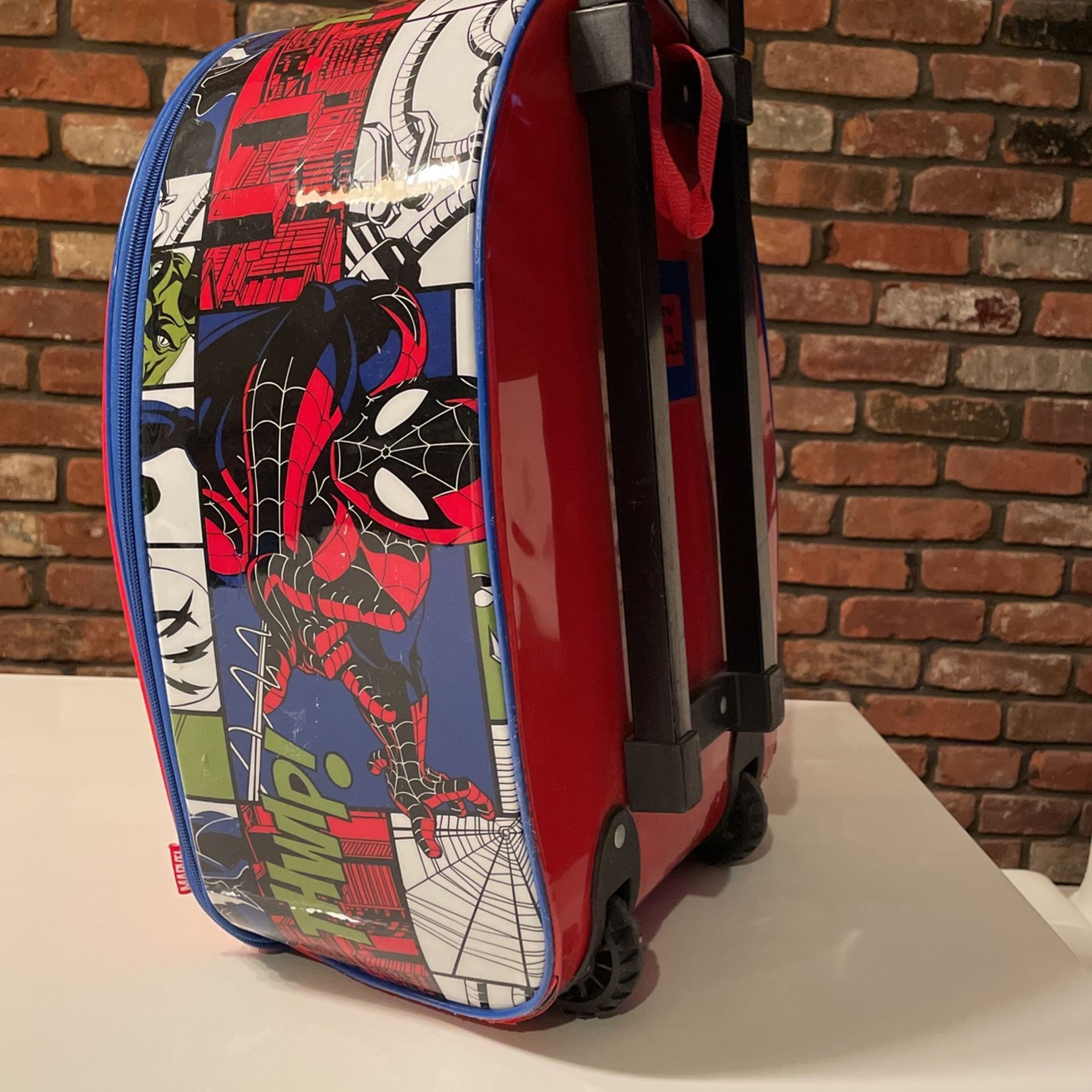 Spiderman Backpack Or Suitcase With Wheels - photo 2