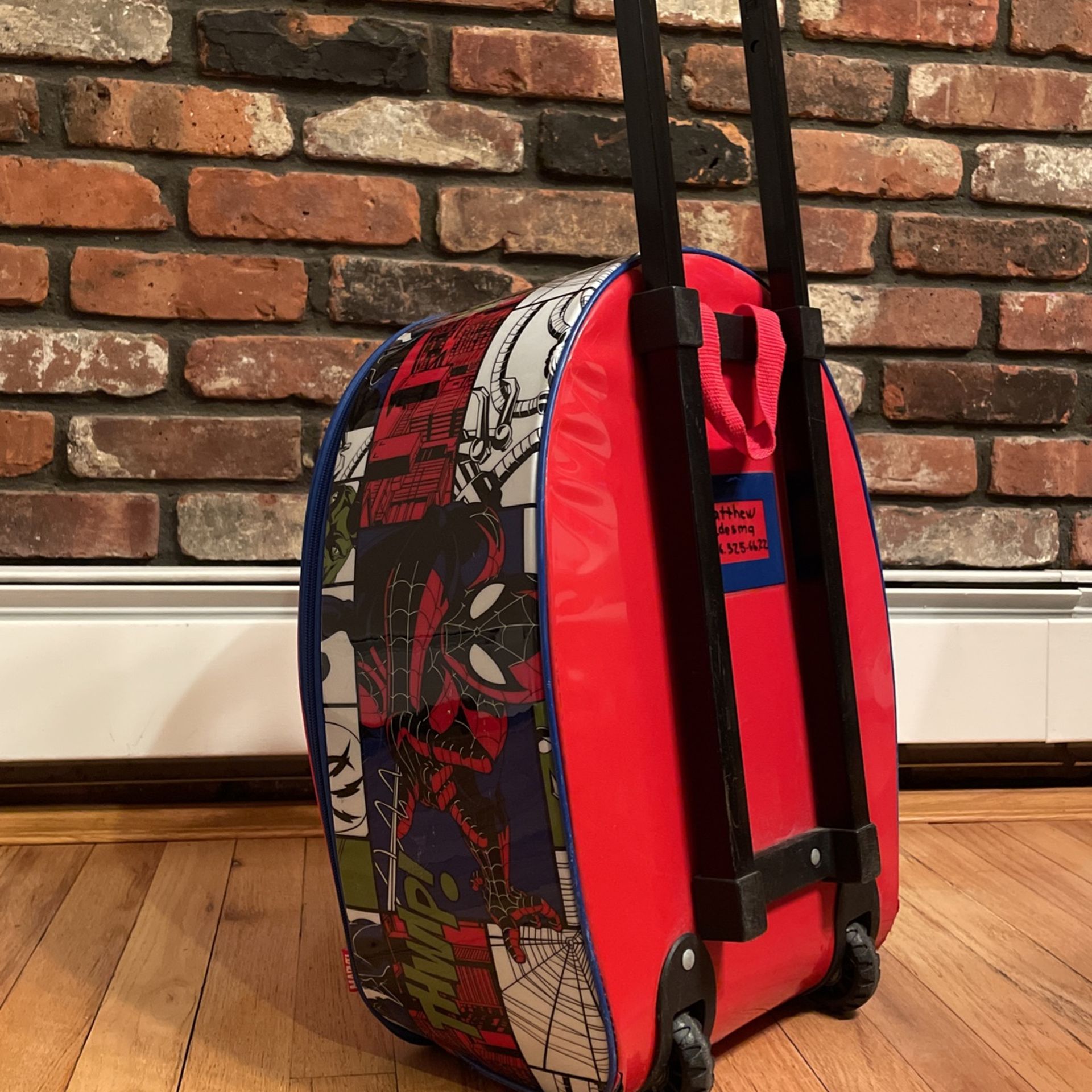 Spiderman Backpack Or Suitcase With Wheels - photo 5
