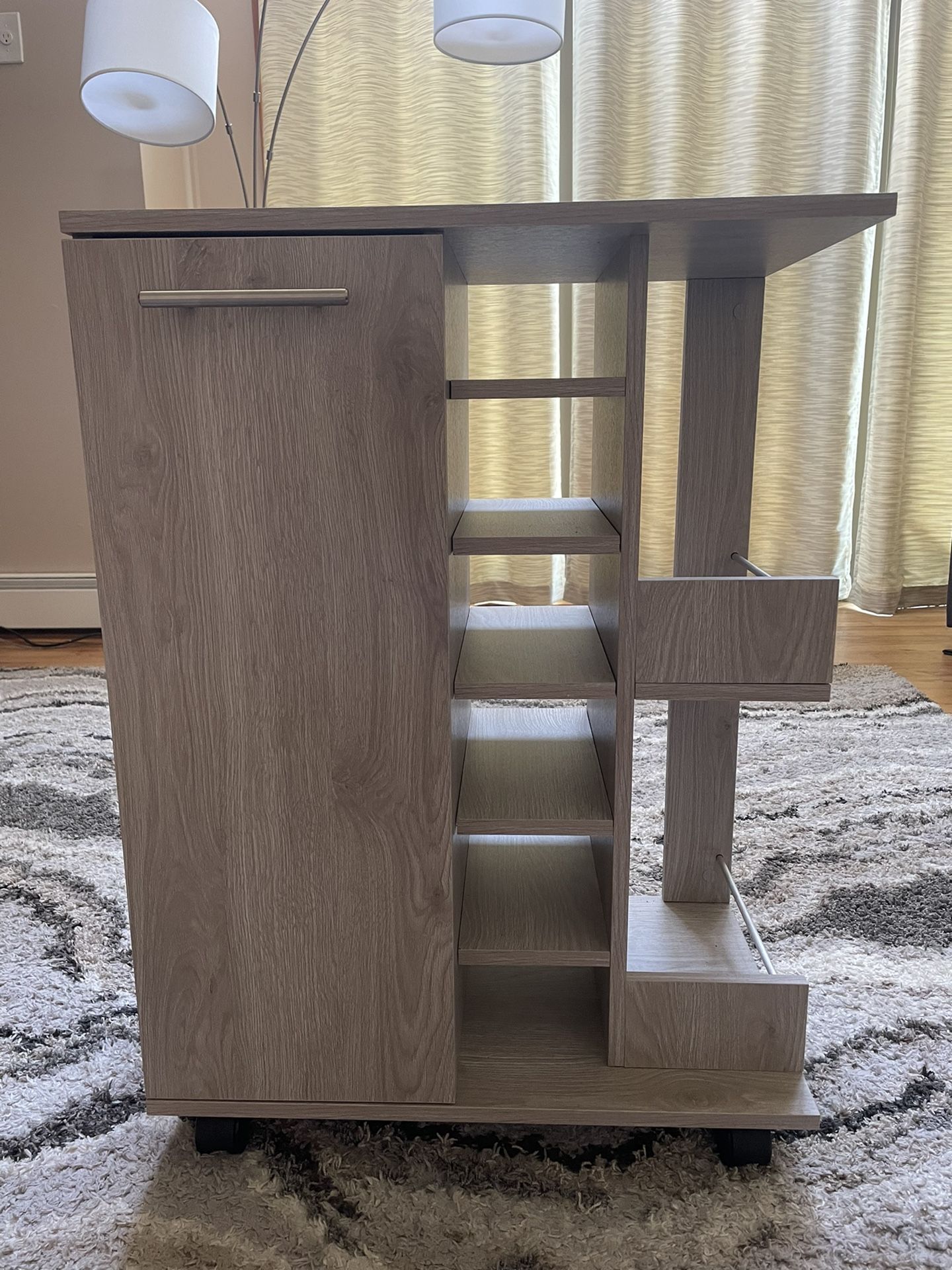 Bar Cart - Light Gray