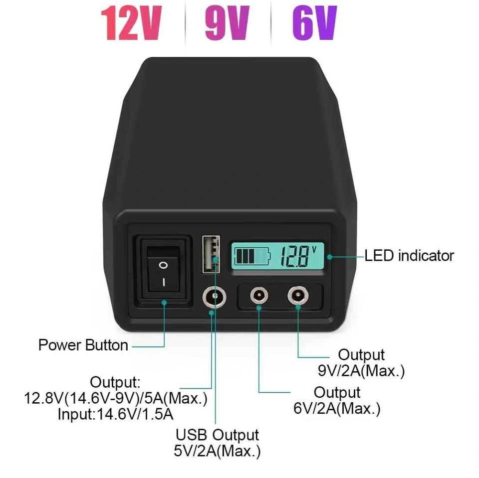 Talentcell 12V LiFePO4 Battery LF4106, 6Ah - photo 2