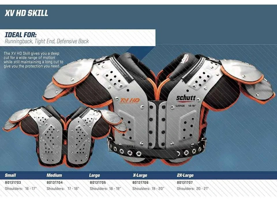 Schutt Adult XV HD Football Shoulder Pad Large *** BRAND NEW *** - photo 4