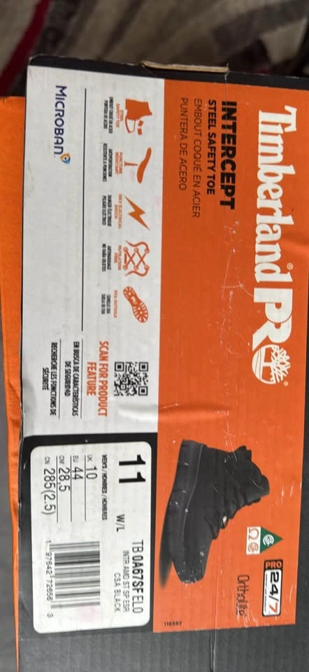Timberland PRO Steel Toe Work Boots - Size 11 - photo 2