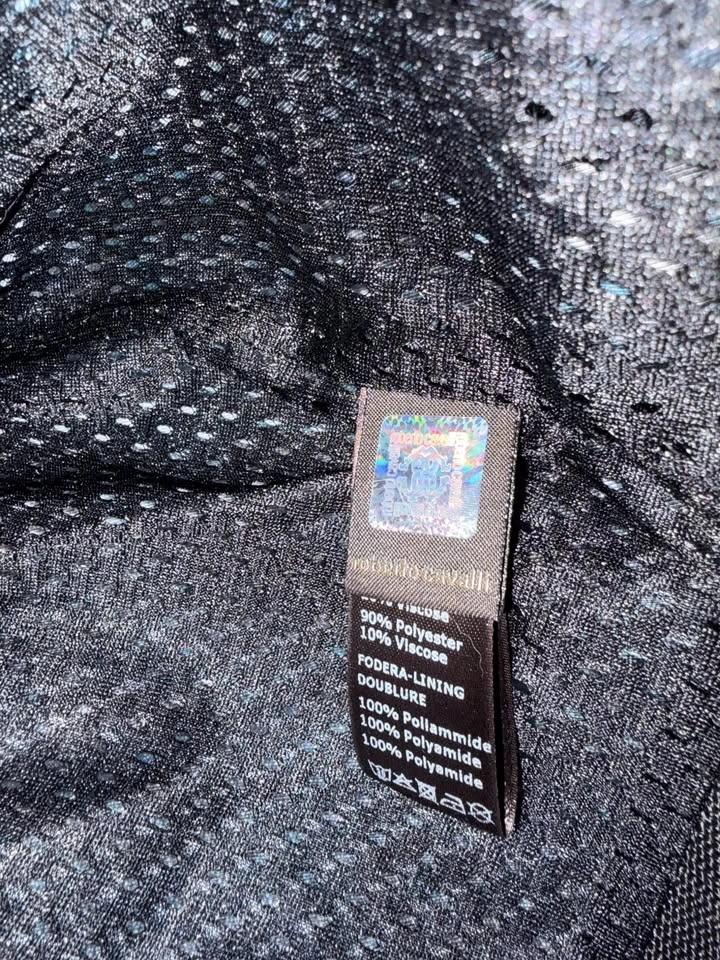 Roberto Cavalli Gym Multicolor Printed Velvet Zip Up Jacket Size - photo 4