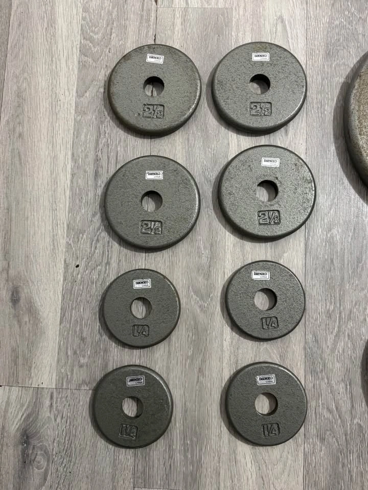 Ivanko weight set with Curl bar - photo 2