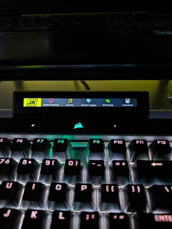 CORSAIR K100 RGB MECHANICAL KEYBOARD w/ ICUE NEXUS & WRIST REST - photo 2