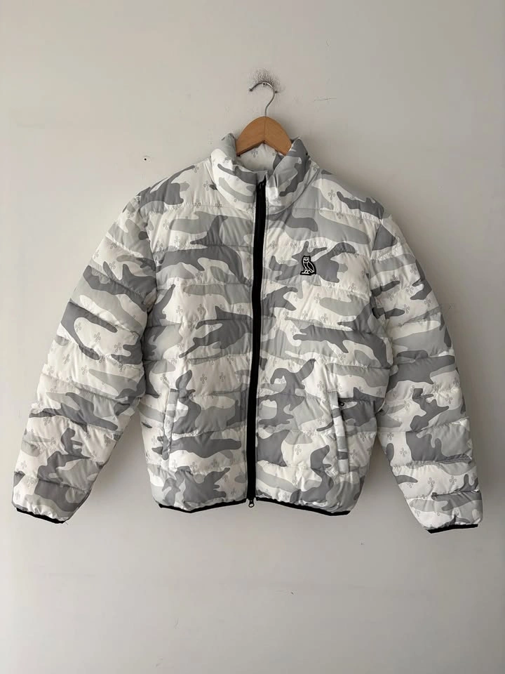 OVO October's Very Own Primaloft Camo Puffer Jacket - Men's M