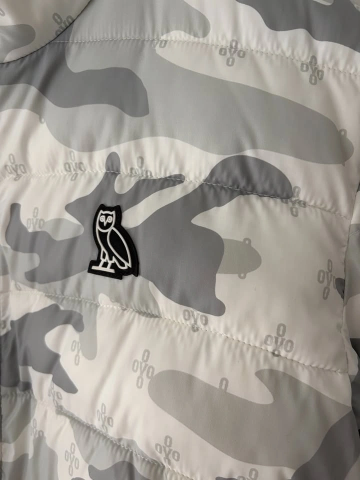 OVO October's Very Own Primaloft Camo Puffer Jacket - Men's M - photo 3