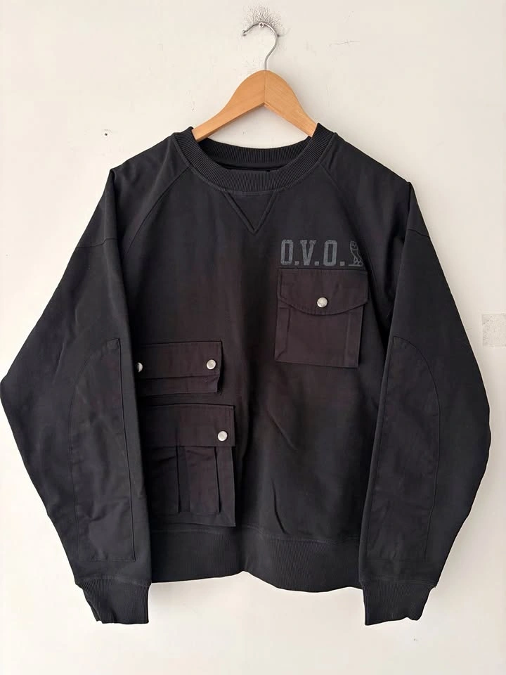 OVO October's Very Own Mens Utility Crewneck Sweatshirt Size M