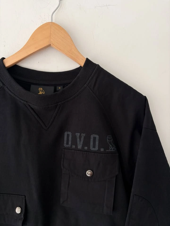 OVO October's Very Own Mens Utility Crewneck Sweatshirt Size M - photo 4
