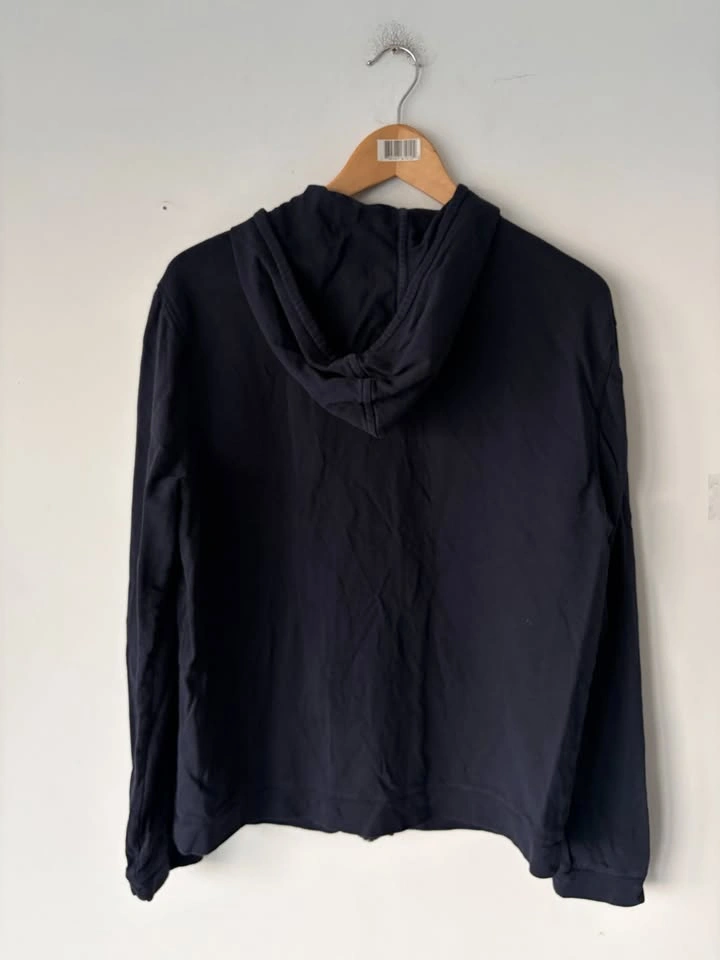 John Varvatos Lightweight Navy Full Zip Hoodie Sweatshirt Size M - photo 5