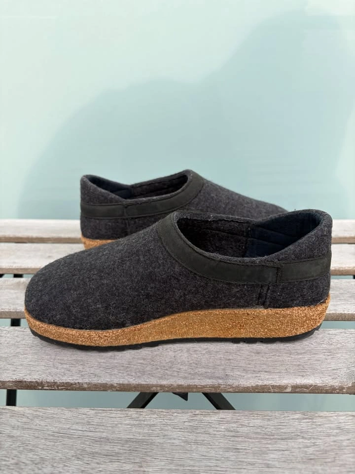 Haflinger Grizzly Wool Women's Clogs Size 36 - photo 5