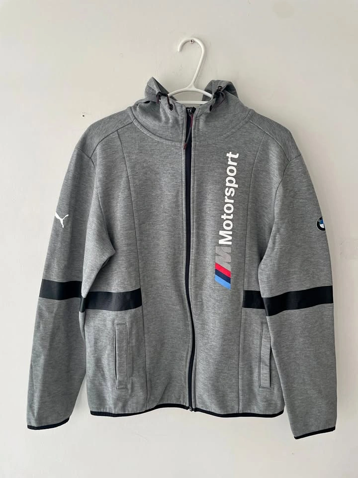 Puma Men's BMW Motorsport Hooded Sweat Jacket Size M