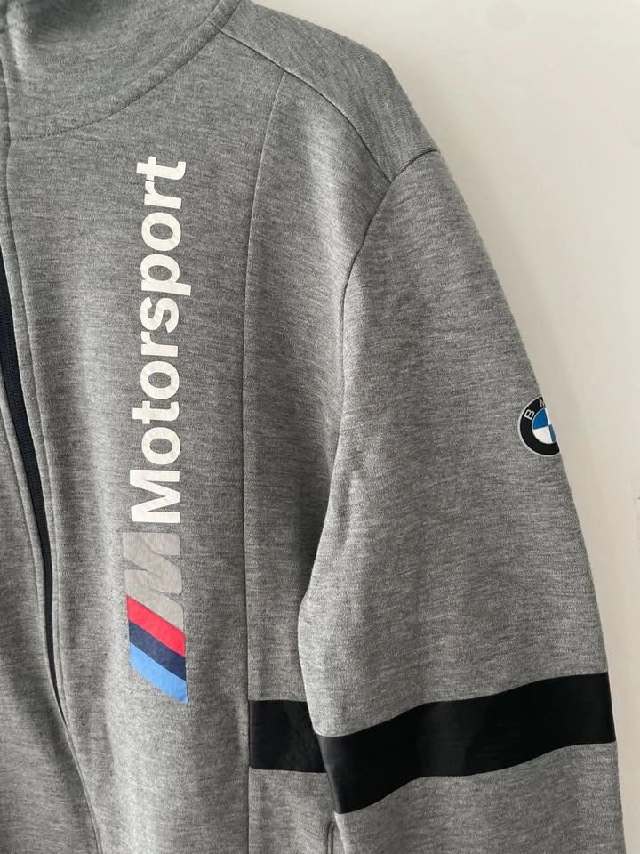 Puma Men's BMW Motorsport Hooded Sweat Jacket Size M - photo 2