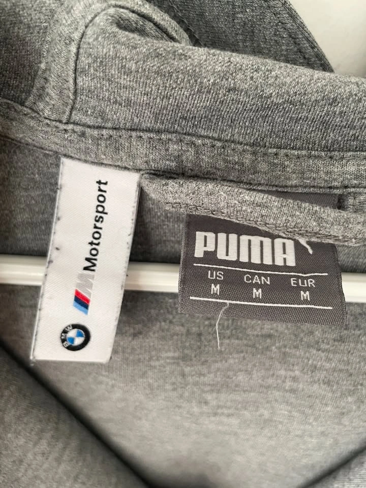 Puma Men's BMW Motorsport Hooded Sweat Jacket Size M - photo 3