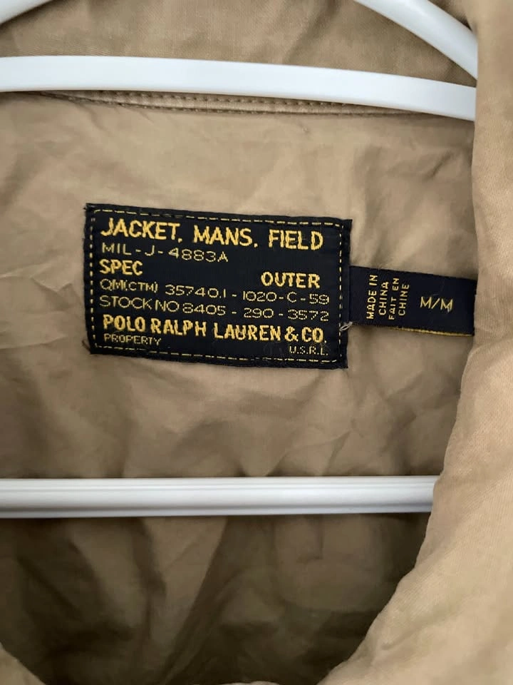 Vintage Polo Ralph Lauren M-65 Military Field Jacket M - photo 3