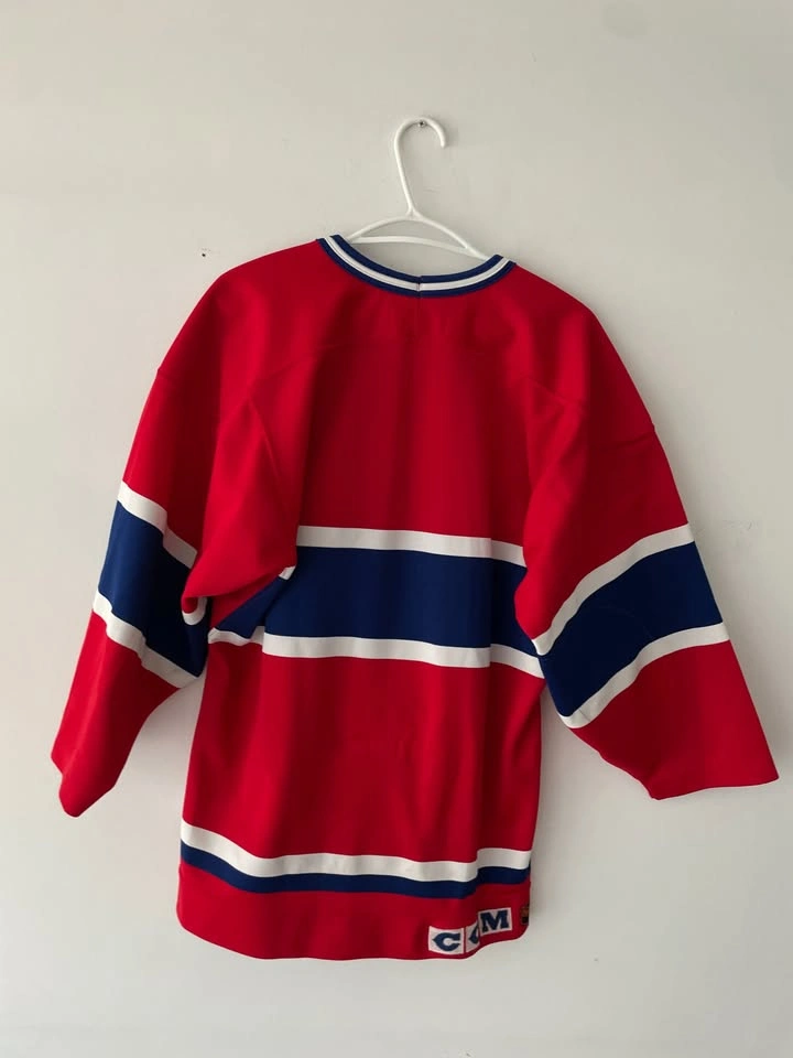 Vintage 90s CCM Montreal Canadiens Center Ice Jersey Size S - photo 5