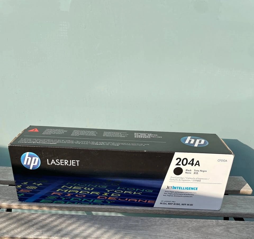 HP 204A Black Original LaserJet Toner Cartridge CF510A