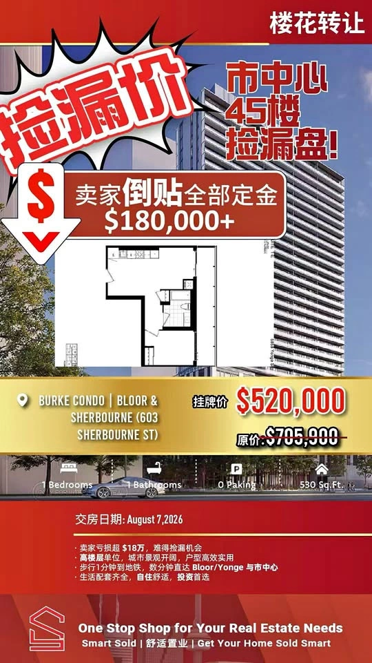 1 Bed 1 Bath Apartment