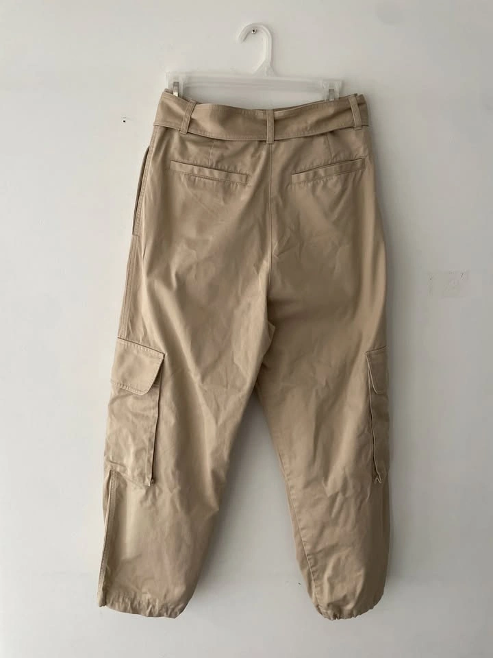 Lee Mathews Women's Cargo Beige Pants Size 1 - photo 5