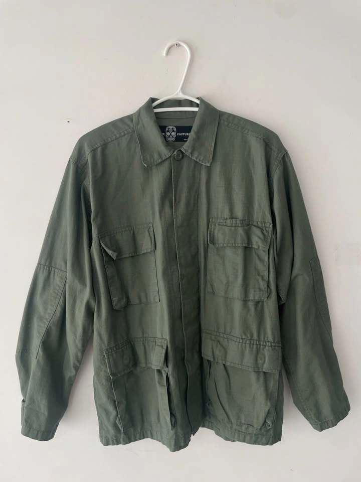 Hipchik Couture Blessed Army Jacket Size L - photo 2