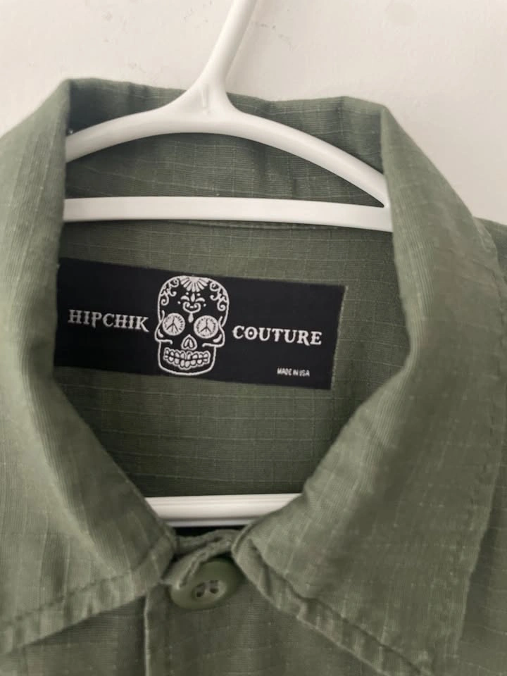 Hipchik Couture Blessed Army Jacket Size L - photo 4