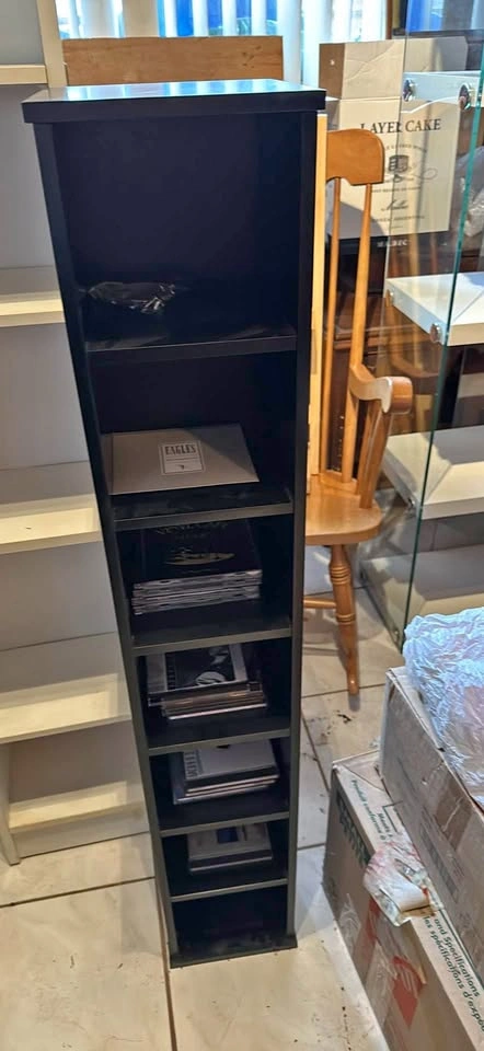 Black CD Tower