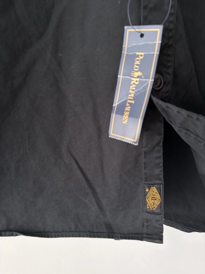 Vintage Polo Ralph Lauren Scull Captain's Short Sleeve Button Sh - photo 5