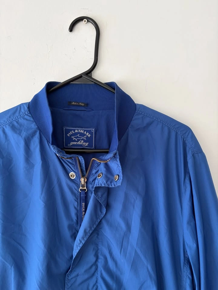 Vintage Paul & Shark Yachting Windbreaker Jacket Size L - photo 2