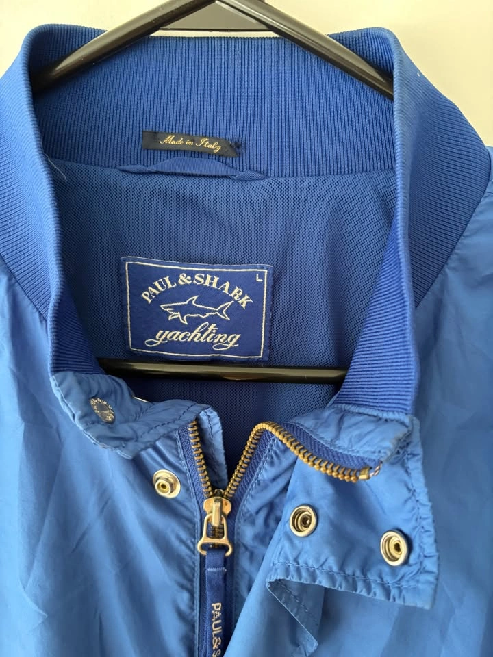 Vintage Paul & Shark Yachting Windbreaker Jacket Size L - photo 3